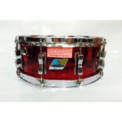 Ludwig - werbel akrylowy Vistalite 14" x 5.5"  Red Vintage