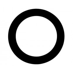 Remo - Dynamo wzmocnienie do otworu rezonans. czarne 5''