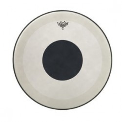 Remo Powerstroke 3 Bass Black Dot Coated 22''