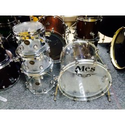 Mes - Perkusja akrylowa Jazz Transparent Shellset