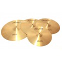Amedia - Zestaw talerzy Classic 14'' 16'' 20''  + Thin Crash 17"