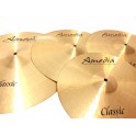 Amedia - Zestaw talerzy Classic 14'' 16'' 20''  + Thin Crash 17"