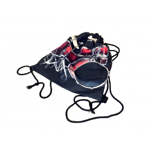 Zebramusic - Plecak-worek z motywem perkusyjnym