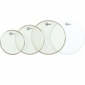 Aquarian - naciągi Response II Clear Fusion Tom Pak 10 12 14 + Texture Coated 14" RSP2-A