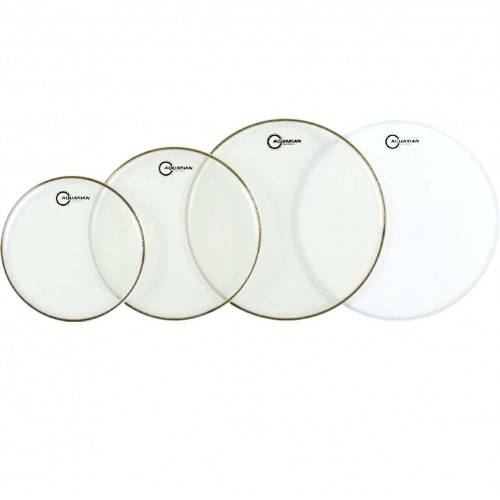 Aquarian - Response 2 Clear TomPak 12 13 16 + Texture Coated 14" RSP2-B