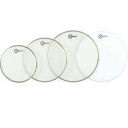 Aquarian - Response 2 Clear TomPak 12 13 16 + Texture Coated 14" RSP2-B