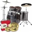 Pearl - perkusja Export Fusion Plus EXX 725S + Sabian SBR