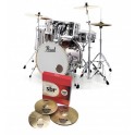 Pearl - perkusja Export Fusion Plus EXX 725S + Sabian SBR