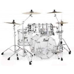 Pearl - Perkusja akrylowa Crystal Beat Ultra Clear Shellset 20"