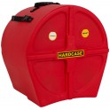Hardcase - Case 14'' na tom HN14TRed - czerwony
