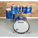 Premier - perkusja Olympic Royal Blue Swirl vintage - lata 70