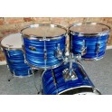 Premier - perkusja Olympic Royal Blue Swirl vintage - lata 70