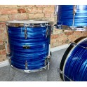 Premier - perkusja Olympic Royal Blue Swirl vintage - lata 70
