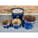 Premier - perkusja Olympic Royal Blue Swirl vintage - lata 70