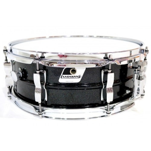 Ludwig - werbel  Acrolite Black Galaxy 14''x5'' LM404 Vintage