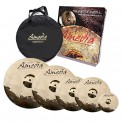 Amedia - Zestaw talerzy Raw Rock 14'' 16'' 20'' + pokrowiec