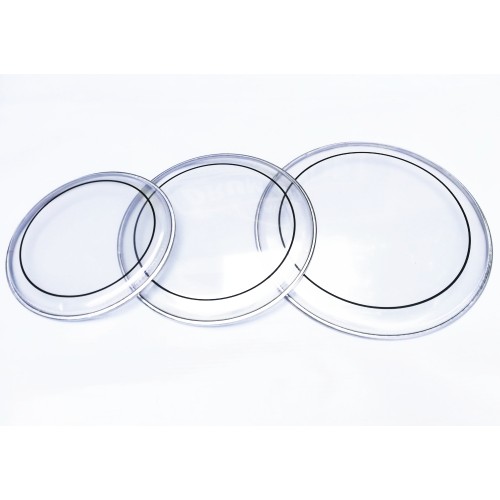 Mes - naciągi "Pinstripe" clear 10" 12" 14"