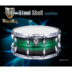 WorldMax - werbel stalowy Microvent XM-6514PTG 14"x6.5"