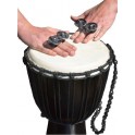 Meinl - Dzwonki na palce Cajon Finger Jingles FJS1S-BK