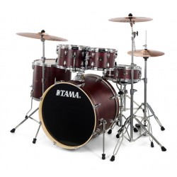 Tama - perkusja Imperialstar 20"  IE50KH6W Burgundy Walnut + talerze Meinl