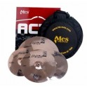 zestaw talerzy ACT Rock Set 14'' 16'' 20'' + pokrowiec