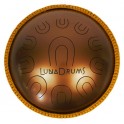 LunaDrums - Handpan CHANDRA 17"  (D Celtic minor)