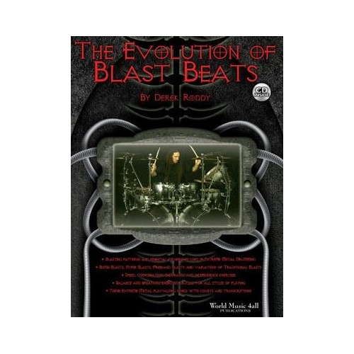 Hudson Music - Derek Roddy ''The Evolution of Blast Beats'' książka/CD