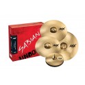 Sabian - zestaw talerzy AAX Promotional Set 14" 16" 21"+ 18" GRATIS
