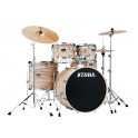 Tama - Imperialstar 22"  IE52KH6W Natural Zebrawood + talerze Meinl