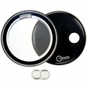 Aquarian -  Super Kick II 22'' + Regulator Black 22" Pack