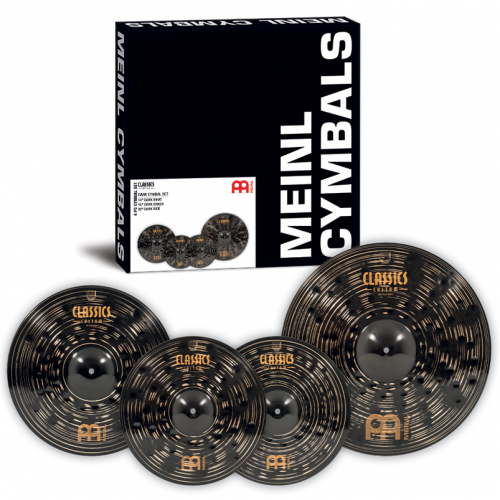 Meinl - Classics Custom Dark zestaw talerzy 14" 16" 20"