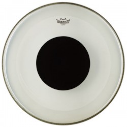 Remo Powerstroke 3 Bass Black Dot Clear 18''