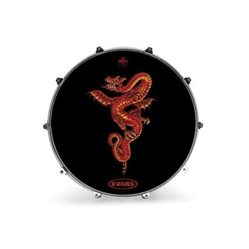 Evans - Naciąg rezonansowy Inked - Pendragon 22''