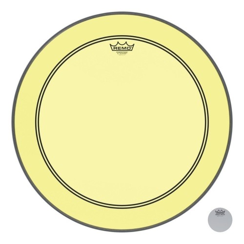Remo Powerstroke 3 Bass Colortone Yellow 22''