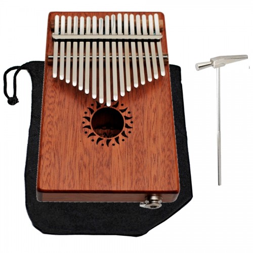 ArsNova WK-17N EQ  - kalimba elektro-akustyczna Mahogany wood