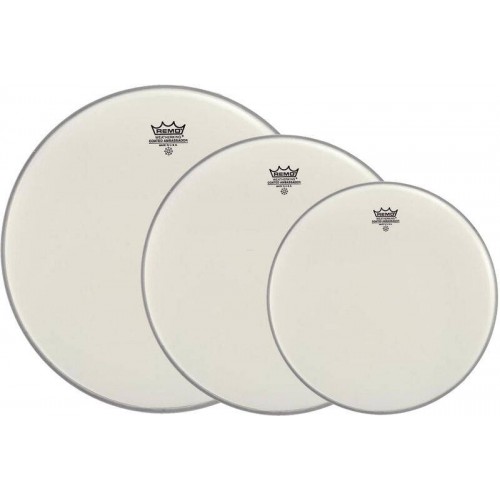 Remo Ambassador coated TomPack 12" 13" 16''