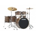 Tama - perkusja Imperialstar 22" IE62H6W-CTW Coffee Teak + talerze Meinl