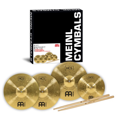 Meinl - zestaw talerzy HCS Set 13'' 14'' + Splash 10"