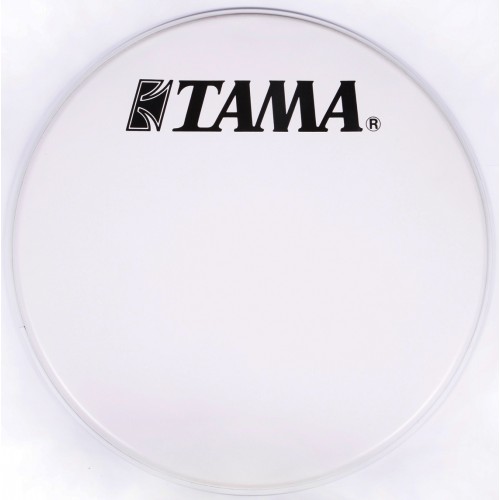 Tama - Naciąg rezonansowy z logo coated White 24"