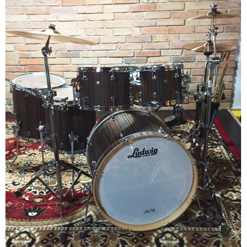 Ludwig - Signet 105 TeraBeat Shellset + Floor 14" używany
