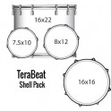 Ludwig - perkusja Signet 105 Tera Beat + Floor 14" - Macassar Ebony używana