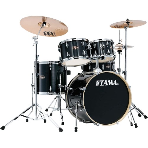 Tama - perkusja Imperialstar 20" IE50KH6W Hairline Black + talerze Meinl