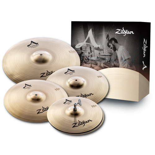 Zildjian - Zestaw talerzy A Custom Promo Pack 14" 16" 20'' + 18" GRATIS