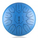 Hluru - Lotus tongue drum 10" 11 ton&oacute;w Sky Blue