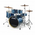 Tama - perkusja Imperialstar 22" IE52KH6W Hairline Blue+ talerze Meinl