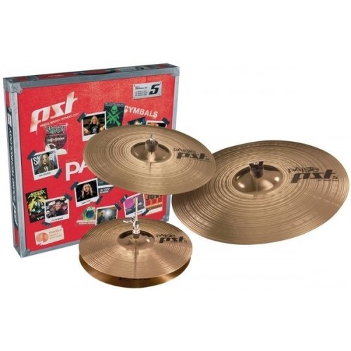 Paiste zestaw talerzy PST5 Rock 14" 16" 20''