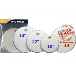 Remo - naciągi Emperor coated Pro-Pack Fusion 10 12 14 + Ambassador 14"