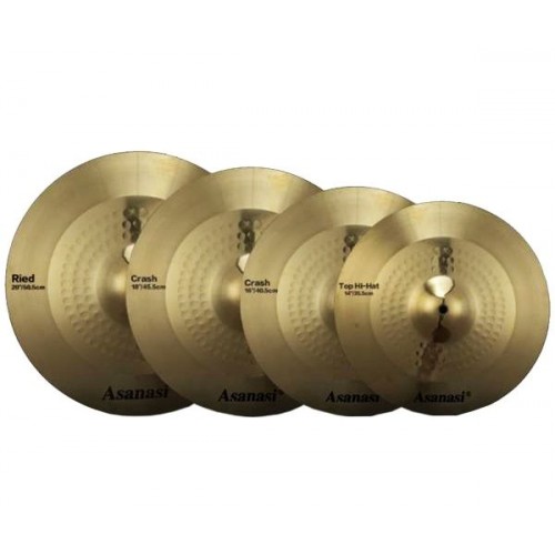 Asanasi R80 - zestaw talerzy dla poczatkującego 14" 16" 18" 20"