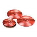 Paiste zestaw talerzy 900 Color Sound Heavy Red