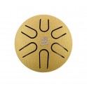 Hluru Super mini tongue drum Gold 3" 6 ton&oacute;w
